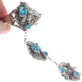 Authentic Native American Hand Chain Princess Bracelet 49422