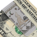 Stainless Steel Coyote Money Clip 49425