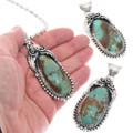 Patagonia Spiderweb Turquoise Pendant 49431