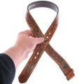 Hand Tooled Floral Southwest Genuine Bonded Leather Belt 50176
