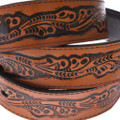 Genuine Leather Belt Southwest Tooled Pattern 50176
