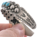 Bell Trading Post Southwest Turquoise Sterling Silver Bracelet