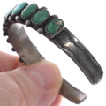 Authentic Native American Turquoise Cuff Bracelet 49476