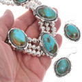 High Grade Golden Meadow Turquoise Necklace Jewelry Ensemble 49482