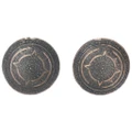 Aztec Calendar Sterling Silver Cuff Links 49517