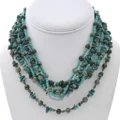 Vintage Beaded Turquoise Necklace 49522
