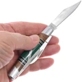 Stockman Utility Folding Knife Inlaid Malachite Handle 49523