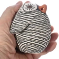 Zuni Owl Effigy Sculpted Pottery 49580