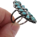 Authentic Native American Turquoise Ring Womens 49583