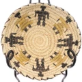 Hand Woven Pima Tray Basket 49605