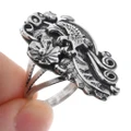 Sterling Silver Navajo Ring Made in USA 49641