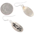 Southwest Native American Kokopelli Dangle Earrings 49646
All Sterling Silver Native American Earrings Made in USA 49646