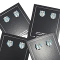 Native American Real Turquoise Earrings 49649