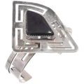 Old Pawn Sterling Silver Sugilite Cuff Bracelet 49656