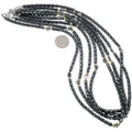 Genuine Hematite Necklace Star Accents 50268