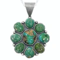 Green Turquoise Pendant 50273