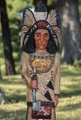 Tomahawk Warrior 4 Foot Cigar Store Indian 49532