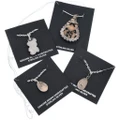 Sterling Silver East Meets West Four Pendant Collection 7562
