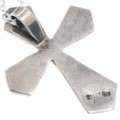 Sterling Silver Opal Cleschee Cross Pendant 7567
