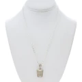 Hand Cut Sterling Silver Opal Inlay Pendant 7568