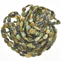 10mm by 13mm Australian Jade Beads 16 inch Strand 0016