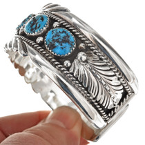 Native American Kingman Turquoise Bracelet 10965