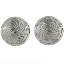 Whirlwind Concho Pattern Cuff Links 20887