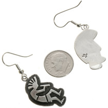 Kokopelli Silver Earrings 14399