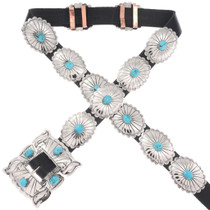 Kingman Turquoise Concho Belt 22946