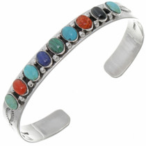 Navajo Multi Gemstone Bracelet 23228