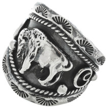 Native American Buffalo Ring 22532
