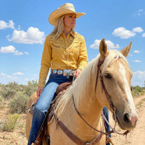Turquoise Concho Belt Sterling Square Design 19240