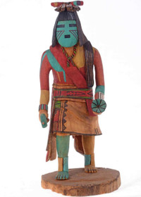 Hopi Tewa Flute Kachina Doll 23150