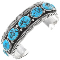 Navajo Turquoise Cuff Bracelet 17622
