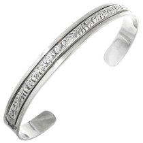 Native American Sterling Cuff Bracelet 22855