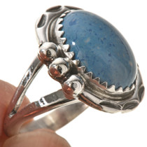Native American Blue Denim Lapis Ring 28743