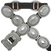 Second Phase Silver Concho Belt 26363