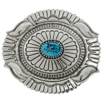 Kingman Turquoise Belt Buckle 26274