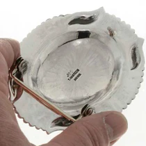 Navajo Silver Belt Buckle 26272