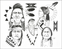 Native American Indians Art Print 17206
