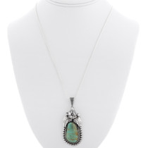 Royston Turquoise Pendant with Necklace 29427