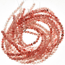 Rose Glass Beads