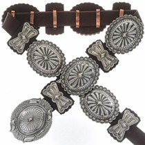 silver conchos for belts