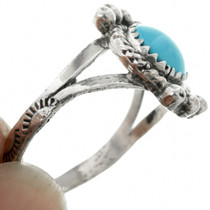 Ladies Turquoise Silver Ring 26786