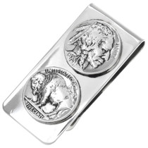 Navajo Buffalo Nickel Money Clip 23622