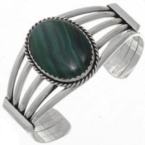 Navajo Malachite Ladies Bracelet 25853