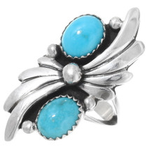 Navajo Turquoise Sterling Ring 26210