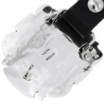 Native American Sterling Silver Turquoise Concho Belt 29762