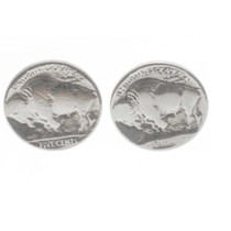 Navajo Coin Post Earrings 23554