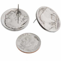 Buffalo Nickel Coin Earrings 23554